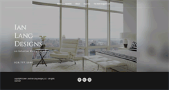 Desktop Screenshot of ianlangdesigns.com